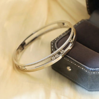 [ELAN LUXE]Move Romane Diamond Bangle Bracelet