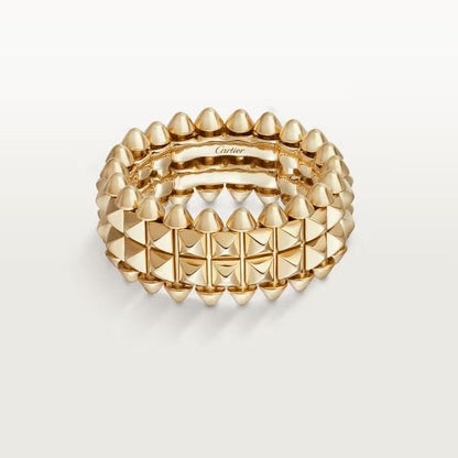 [ELAN LUXE]CLASH 9.2MM DOUBLE ROW RING