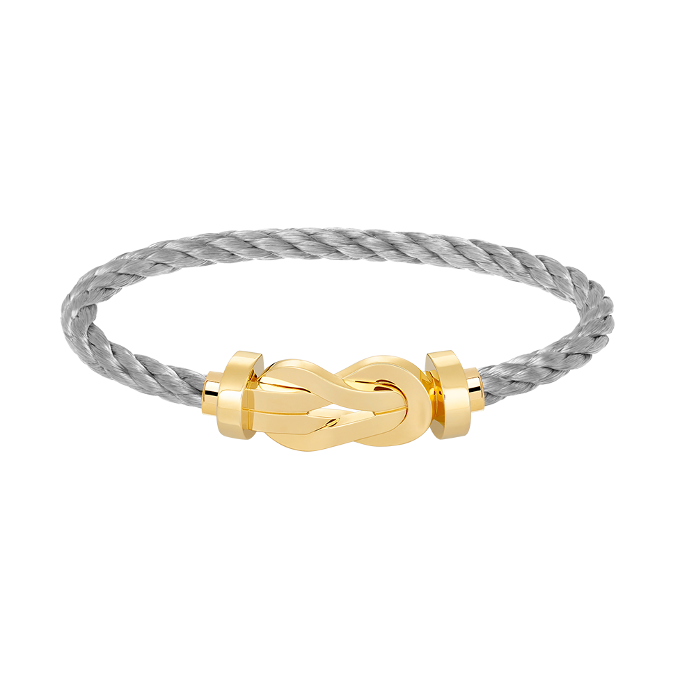 [ELAN LUXE]CHANCE LARGE 8 FIGURE BUCKLE NO DIAMOND BRACELET GOLD