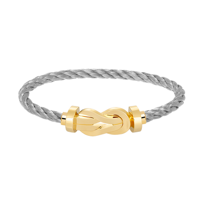 [ELAN LUXE]CHANCE LARGE 8 FIGURE BUCKLE NO DIAMOND BRACELET GOLD