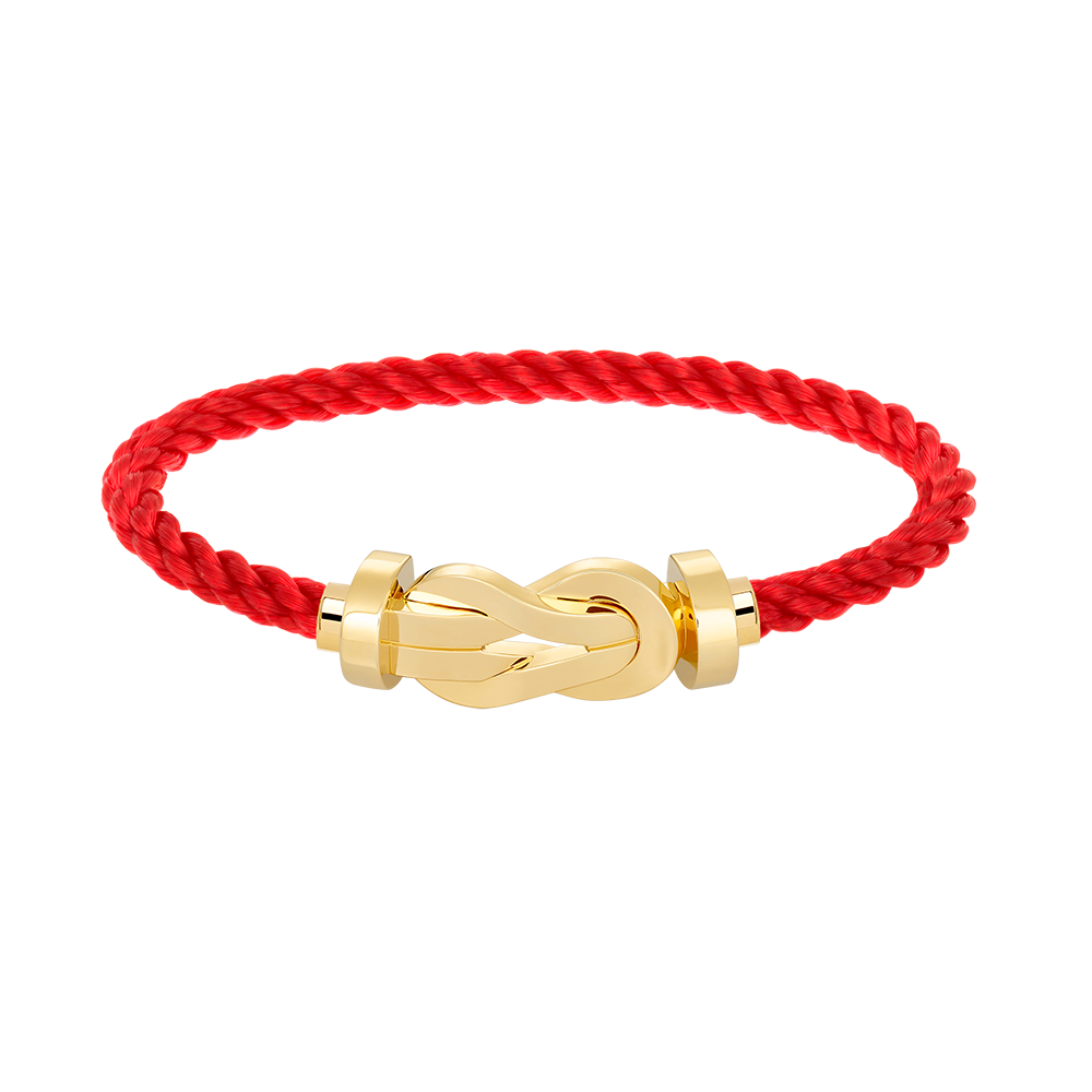 [ELAN LUXE]CHANCE LARGE 8 FIGURE BUCKLE NO DIAMOND BRACELET GOLD