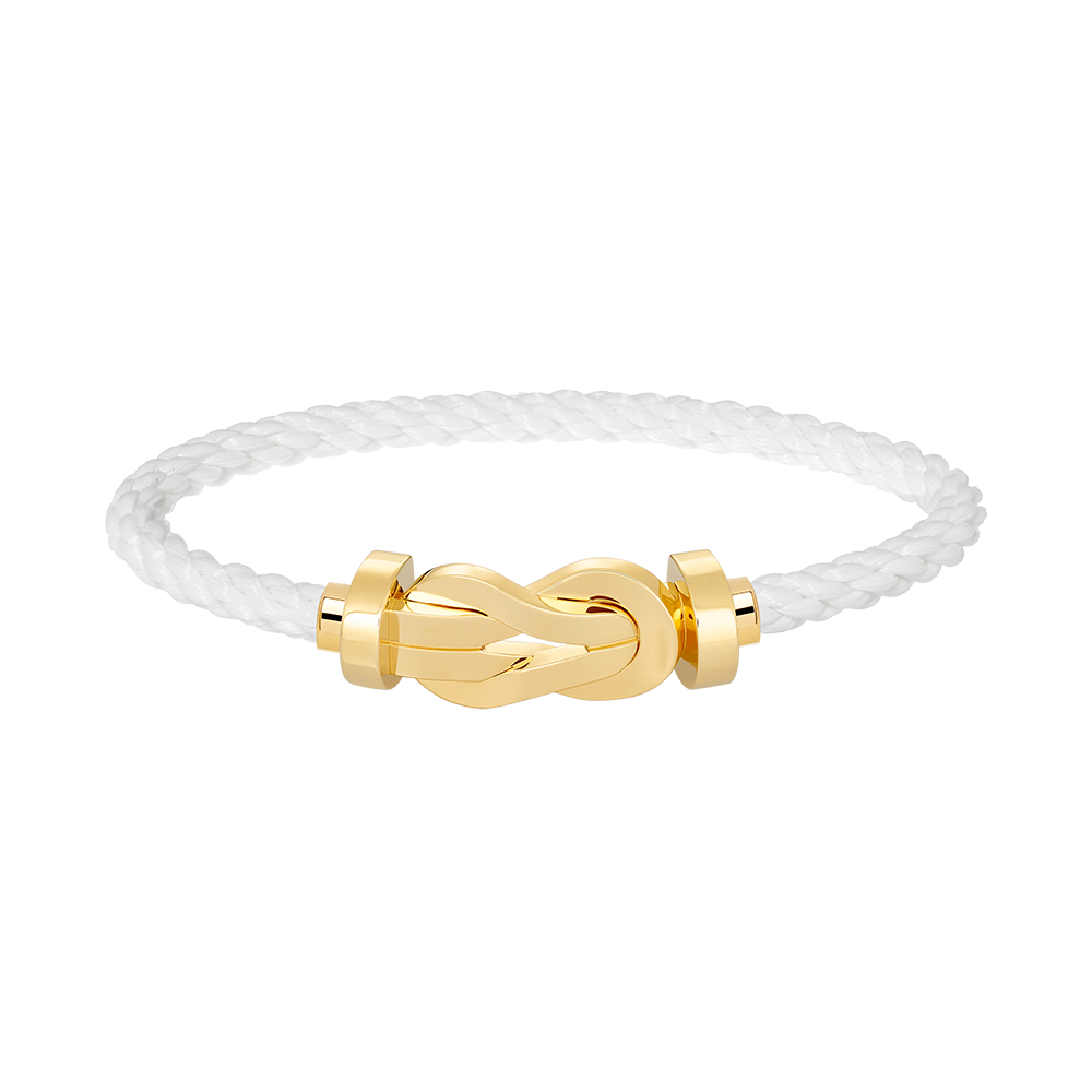 [ELAN LUXE]CHANCE LARGE 8 FIGURE BUCKLE NO DIAMOND BRACELET GOLD