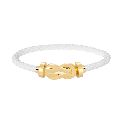 [ELAN LUXE]CHANCE LARGE 8 FIGURE BUCKLE NO DIAMOND BRACELET GOLD