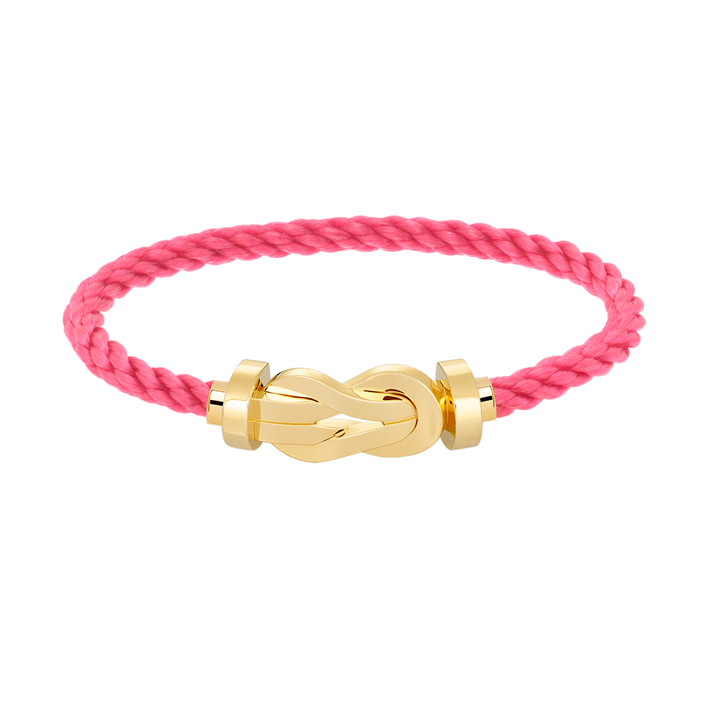 [ELAN LUXE]CHANCE LARGE 8 FIGURE BUCKLE NO DIAMOND BRACELET GOLD