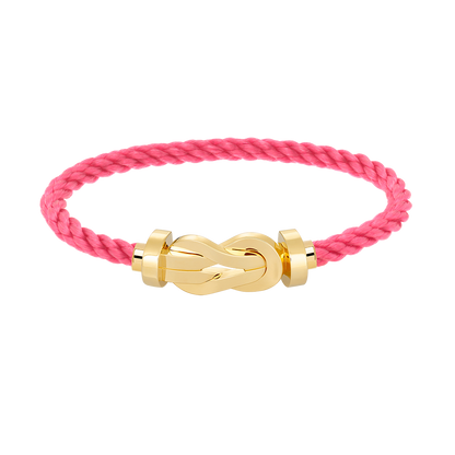 [ELAN LUXE]CHANCE LARGE 8 FIGURE BUCKLE NO DIAMOND BRACELET GOLD