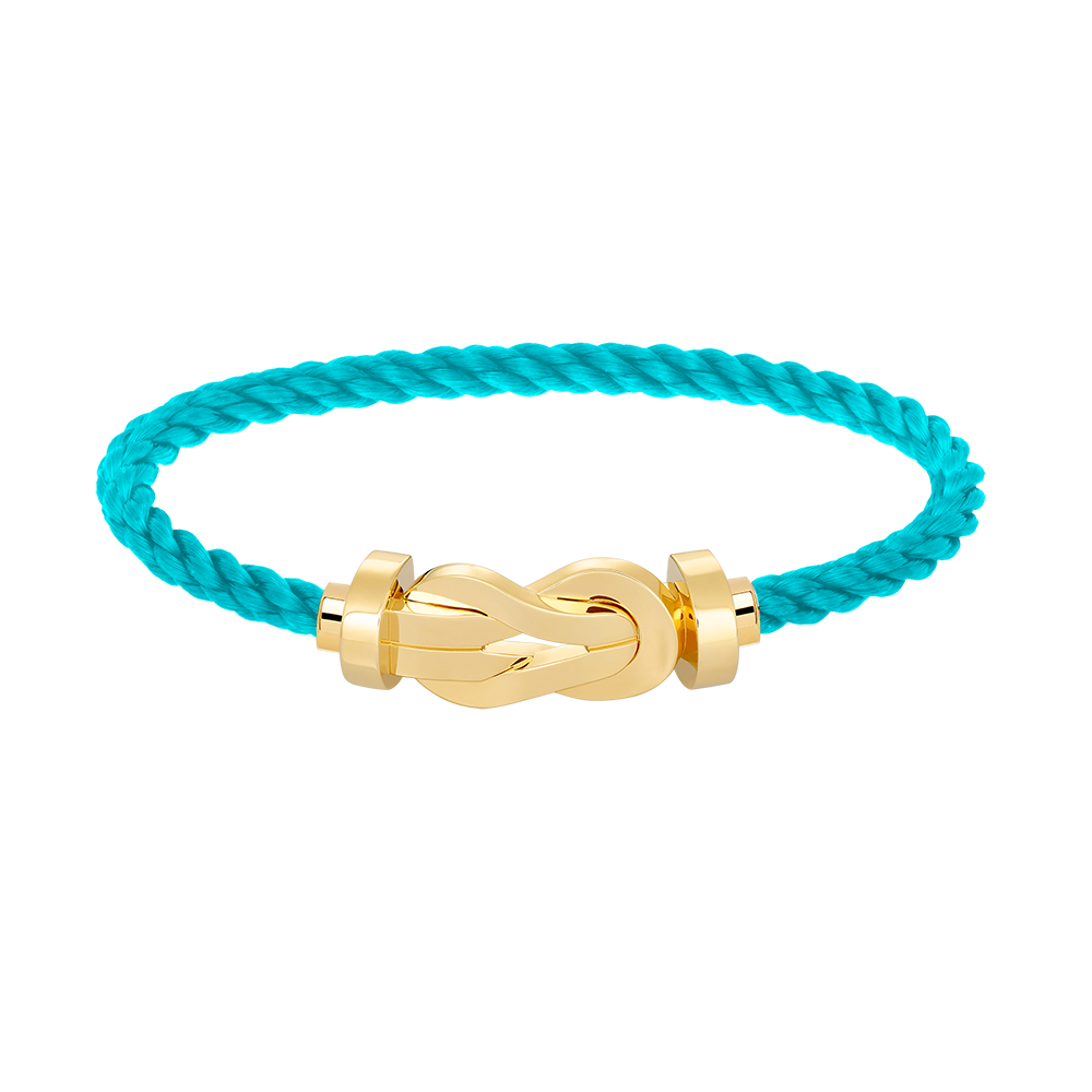 [ELAN LUXE]CHANCE LARGE 8 FIGURE BUCKLE NO DIAMOND BRACELET GOLD