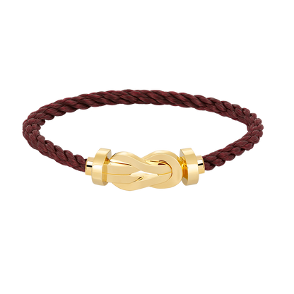 [ELAN LUXE]CHANCE LARGE 8 FIGURE BUCKLE NO DIAMOND BRACELET GOLD