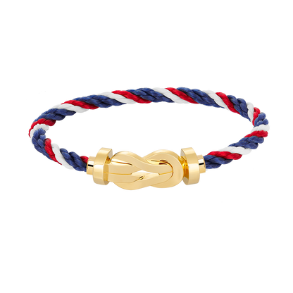 [ELAN LUXE]CHANCE LARGE 8 FIGURE BUCKLE NO DIAMOND BRACELET GOLD