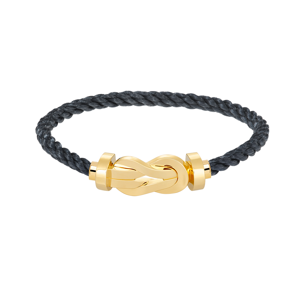 [ELAN LUXE]CHANCE LARGE 8 FIGURE BUCKLE NO DIAMOND BRACELET GOLD