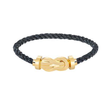 [ELAN LUXE]CHANCE LARGE 8 FIGURE BUCKLE NO DIAMOND BRACELET GOLD