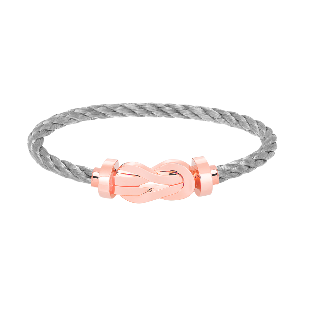 [ELAN LUXE]CHANCE LARGE 8 FIGURE BUCKLE NO DIAMOND BRACELET ROSE GOLD
