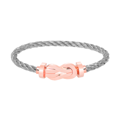 [ELAN LUXE]CHANCE LARGE 8 FIGURE BUCKLE NO DIAMOND BRACELET ROSE GOLD