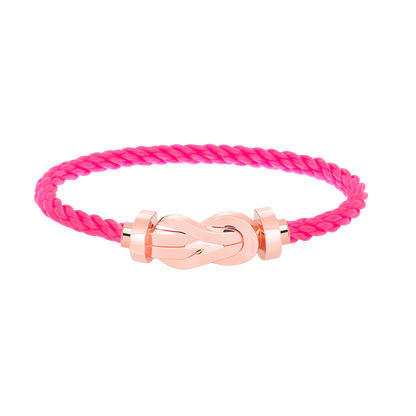 [ELAN LUXE]CHANCE LARGE 8 FIGURE BUCKLE NO DIAMOND BRACELET ROSE GOLD