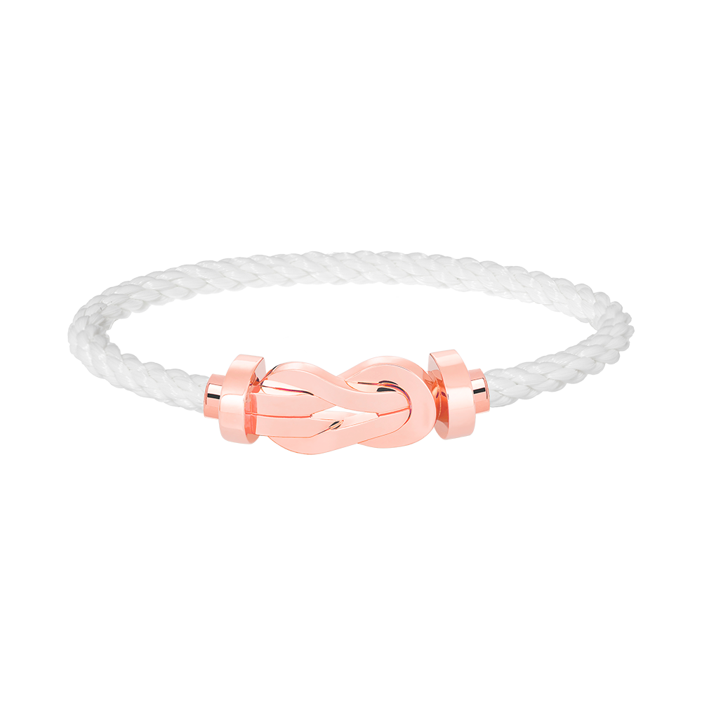 [ELAN LUXE]CHANCE LARGE 8 FIGURE BUCKLE NO DIAMOND BRACELET ROSE GOLD