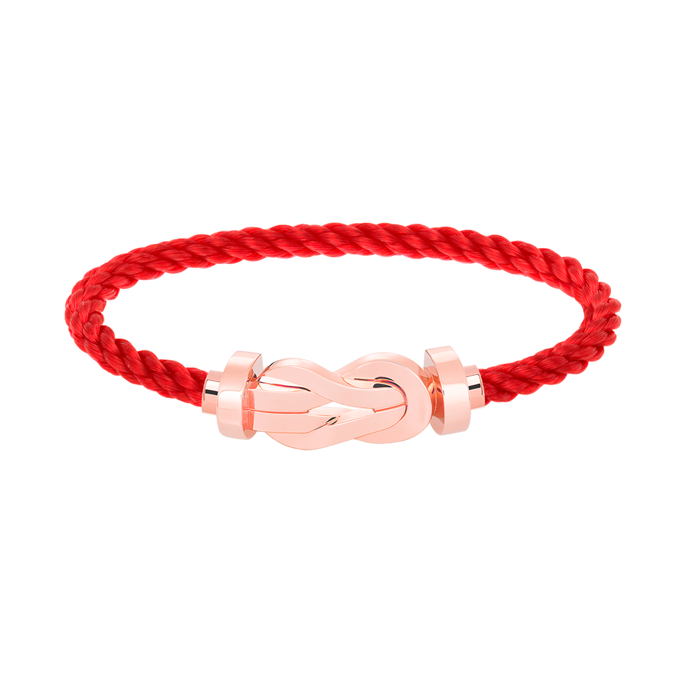 [ELAN LUXE]CHANCE LARGE 8 FIGURE BUCKLE NO DIAMOND BRACELET ROSE GOLD