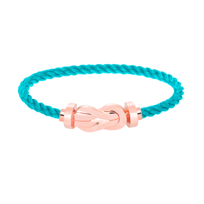 [ELAN LUXE]CHANCE LARGE 8 FIGURE BUCKLE NO DIAMOND BRACELET ROSE GOLD