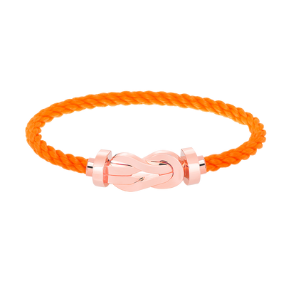 [ELAN LUXE]CHANCE LARGE 8 FIGURE BUCKLE NO DIAMOND BRACELET ROSE GOLD