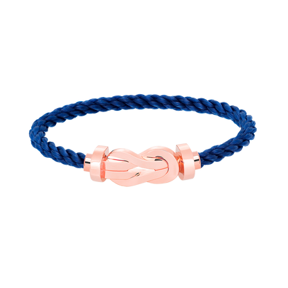 [ELAN LUXE]CHANCE LARGE 8 FIGURE BUCKLE NO DIAMOND BRACELET ROSE GOLD