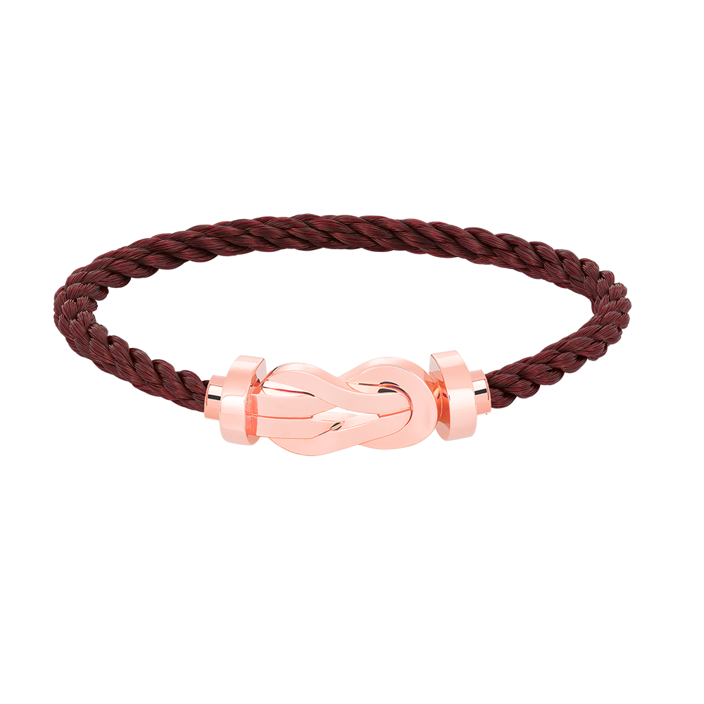 [ELAN LUXE]CHANCE LARGE 8 FIGURE BUCKLE NO DIAMOND BRACELET ROSE GOLD