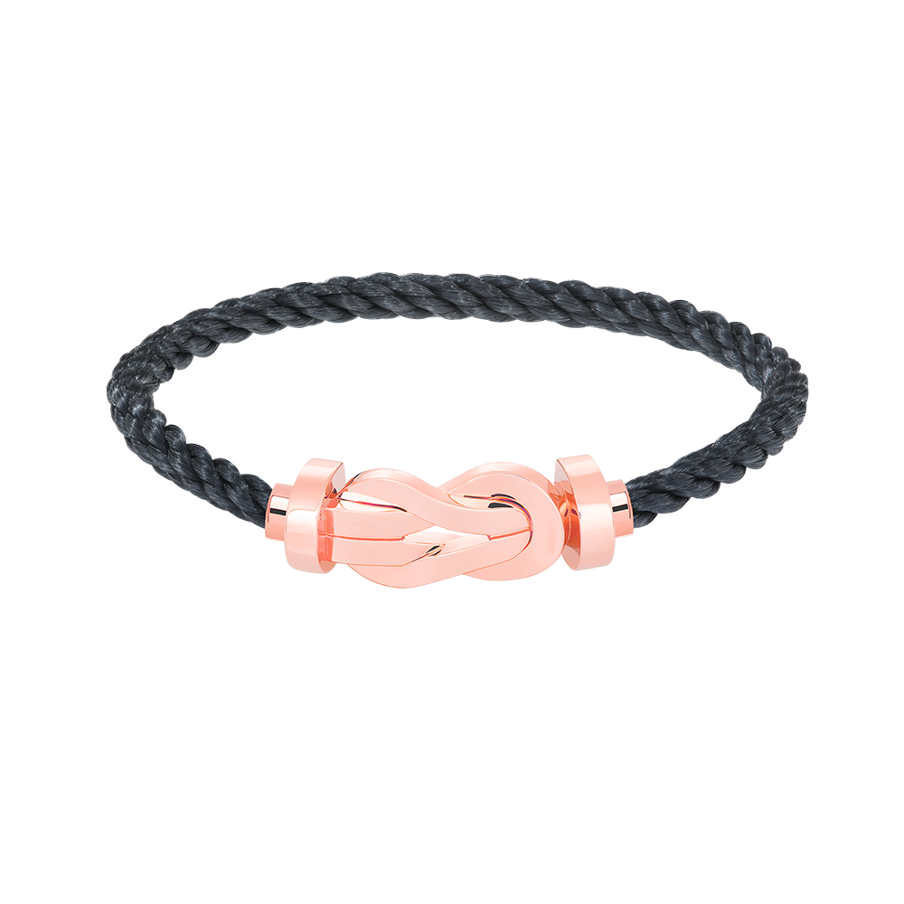 [ELAN LUXE]CHANCE LARGE 8 FIGURE BUCKLE NO DIAMOND BRACELET ROSE GOLD