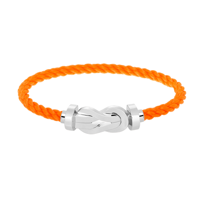 [ELAN LUXE]CHANCE LARGE 8 FIGURE BUCKLE NO DIAMOND BRACELET SILVER