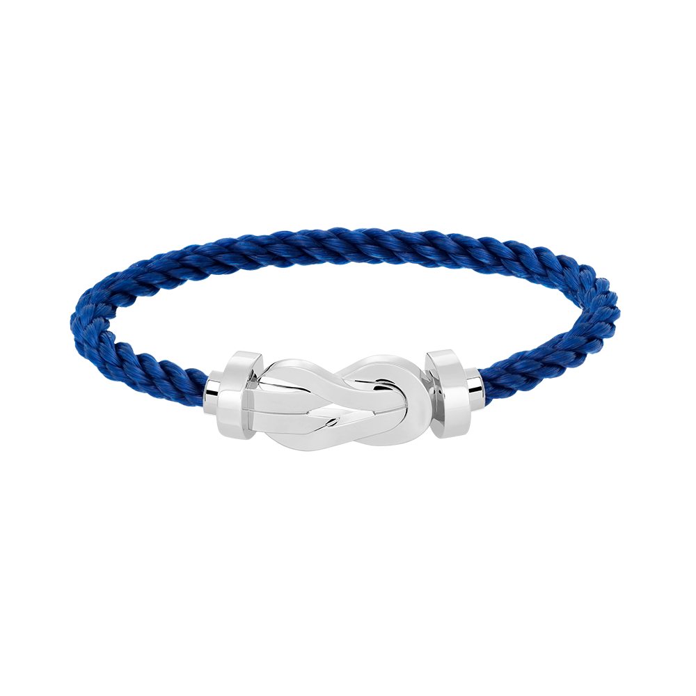 [ELAN LUXE]CHANCE LARGE 8 FIGURE BUCKLE NO DIAMOND BRACELET SILVER