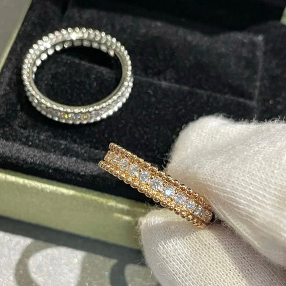 [ELAN LUXE]PERLEE DIAMOND ROSE GOLD RING