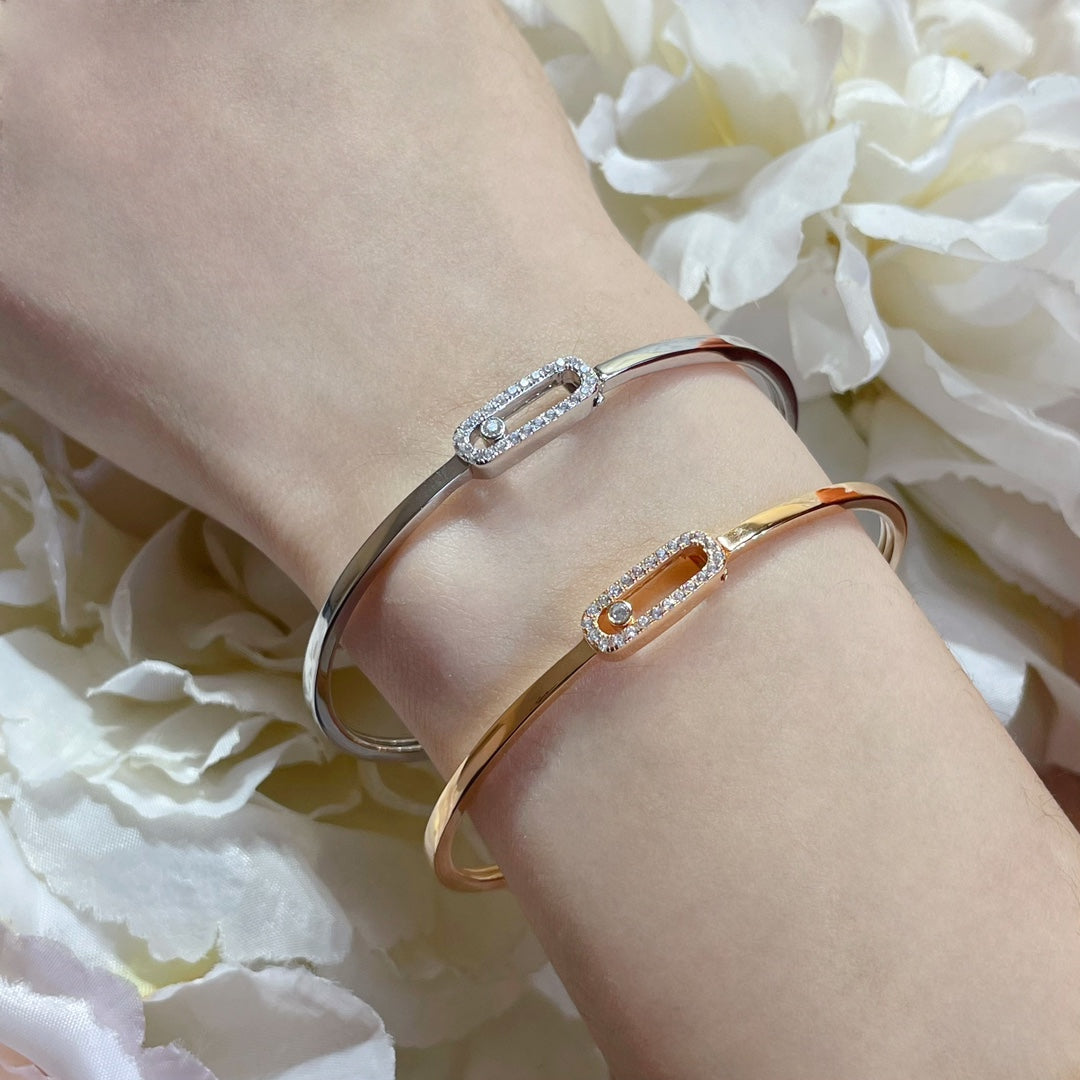 [ELAN LUXE]Move Uno pav flex bangle medium