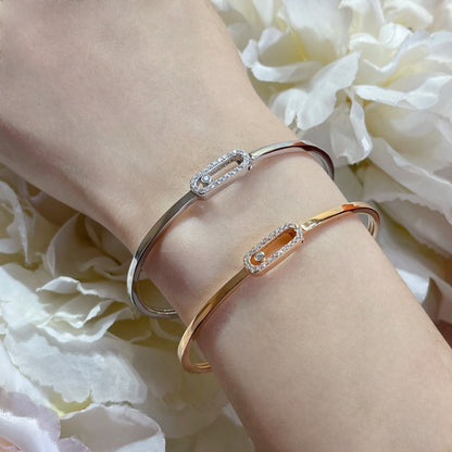 [ELAN LUXE]Move Uno pav flex bangle medium