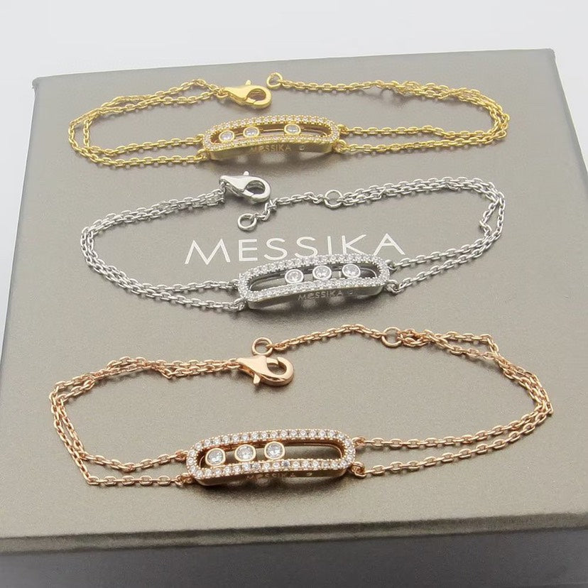 [ELAN LUXE] Move Classique pav bracelet