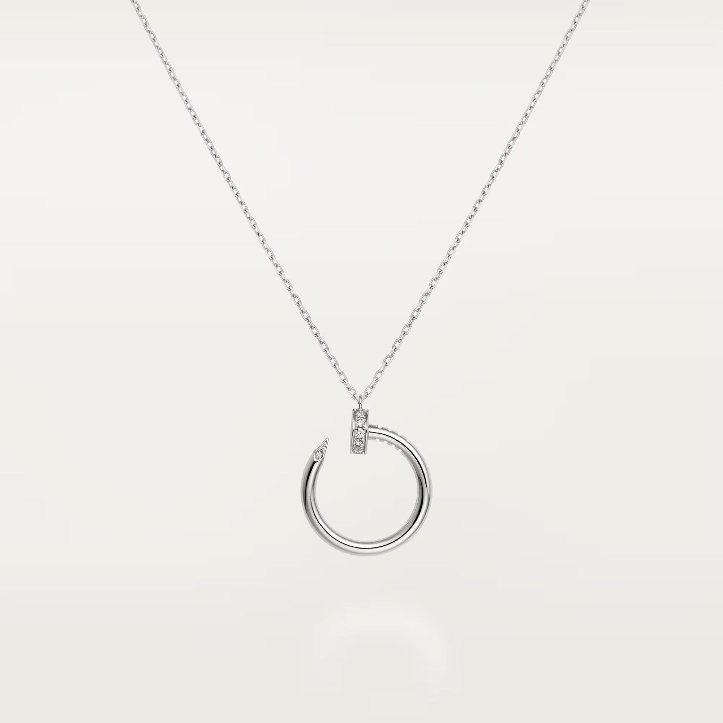 [ELAN LUXE]JUSTE NECKLACE HALF DIAMOND