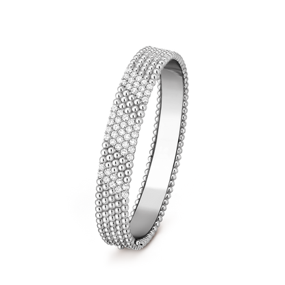 [ELAN LUXE]  FIVE-ROW DIAMOND BRACELET