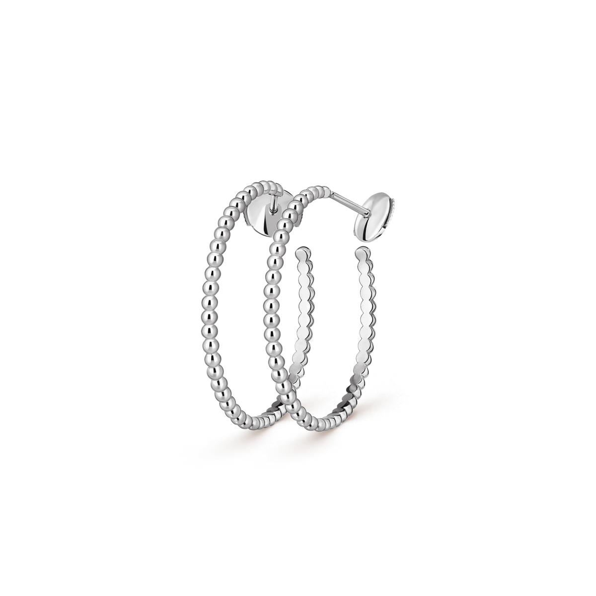 [ELAN LUXE] SMOOTH BEAD STUD EARRINGS