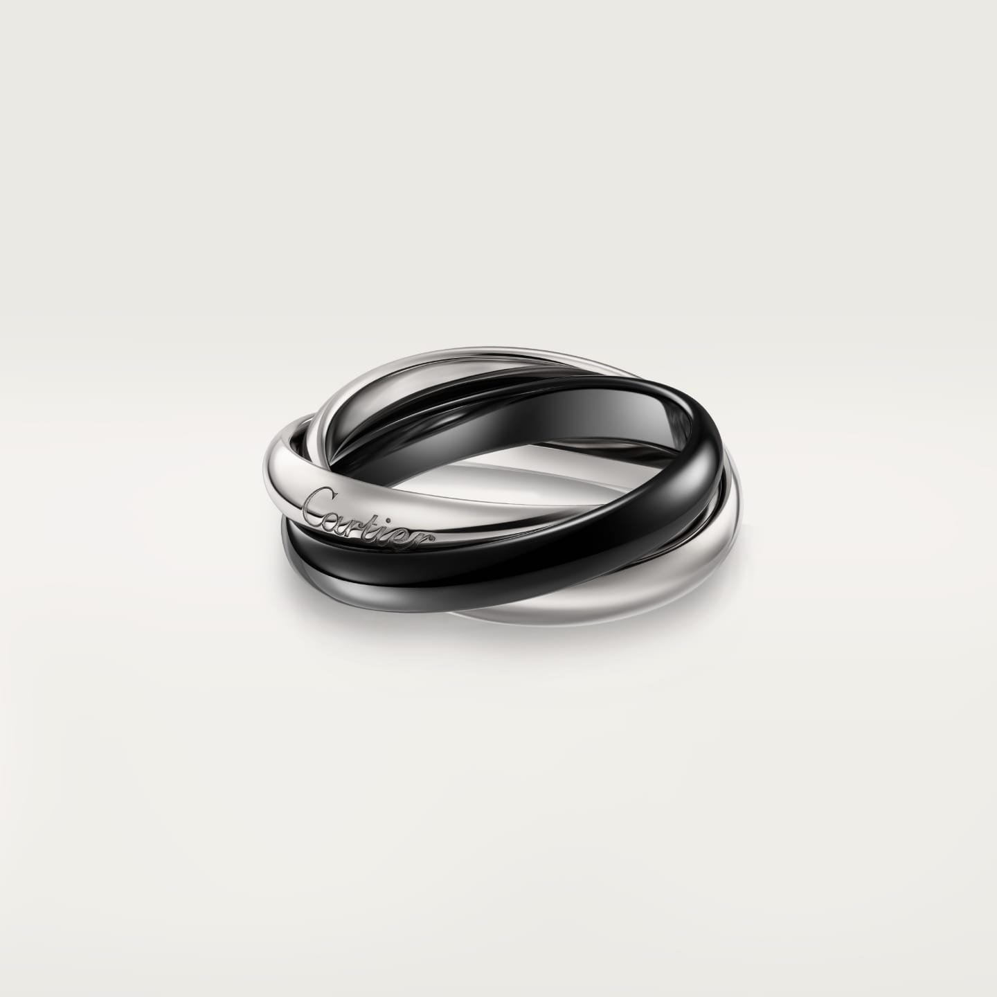 [ELAN LUXE]TRINITY 3.2MM RING BLACK CERAMIC