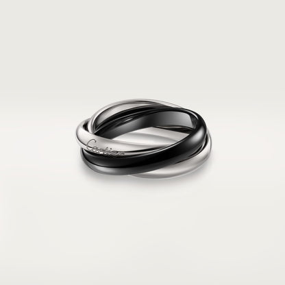 [ELAN LUXE]TRINITY 3.2MM RING BLACK CERAMIC