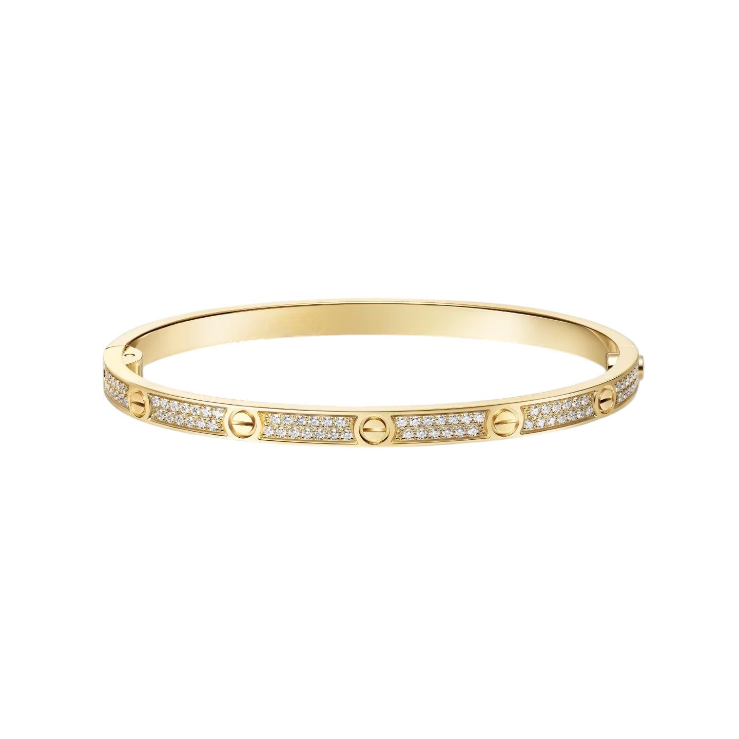 [ELAN LUXE]LOVE BRACELET 3.65MM DIAMOND-PAVED