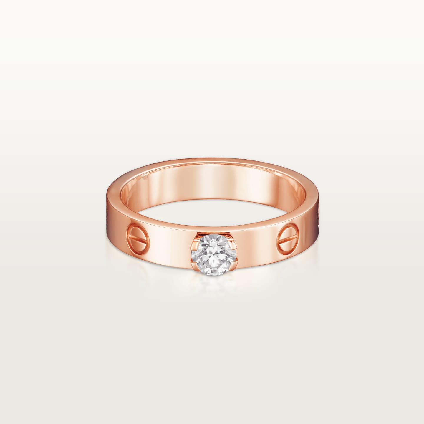 [ELAN LUXE]LOVE RING 3.6MM 1 BIG DIAMOND