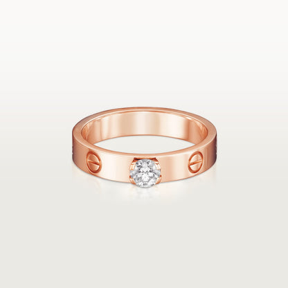 [ELAN LUXE]LOVE RING 3.6MM 1 BIG DIAMOND