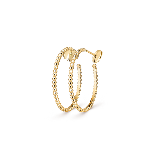 [ELAN LUXE] SMOOTH BEAD STUD EARRINGS