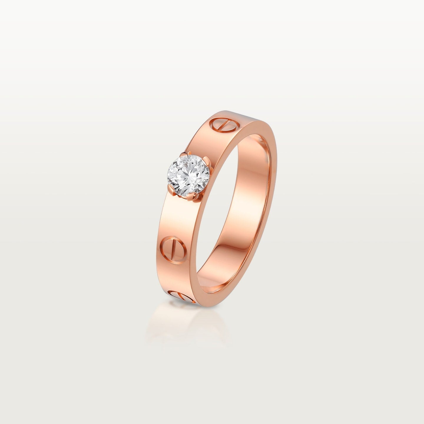 [ELAN LUXE]LOVE RING 3.6MM 1 BIG DIAMOND