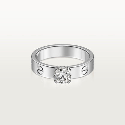 [ELAN LUXE]LOVE RING 3.6MM 1 BIG DIAMOND