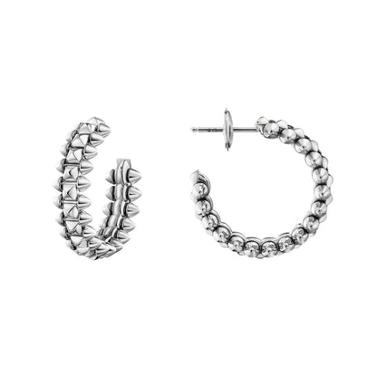 [ELAN LUXE]CLASH SMALL HOOP EARRINGS