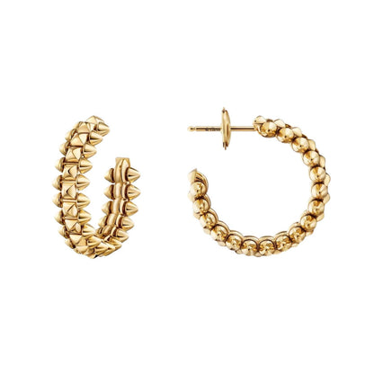 [ELAN LUXE]CLASH SMALL HOOP EARRINGS