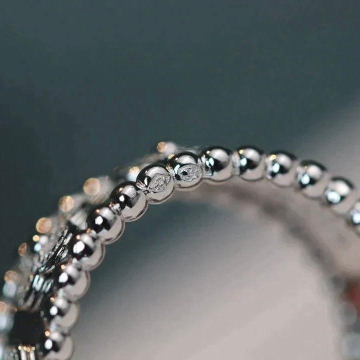 [ELAN LUXE]CLOVER KALEIDOSCOPE RING 10MM