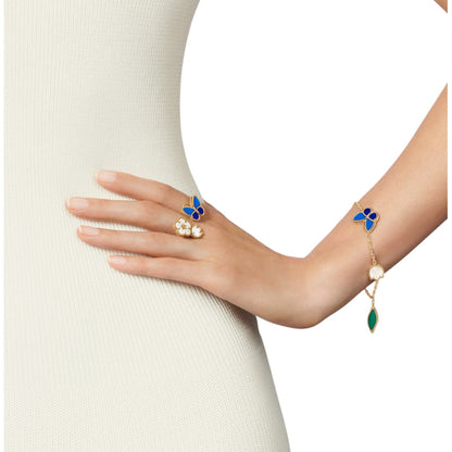 [ELAN LUXE]LUCKY SPRING BUTTERFLY 5 MOTIF BRACELET
