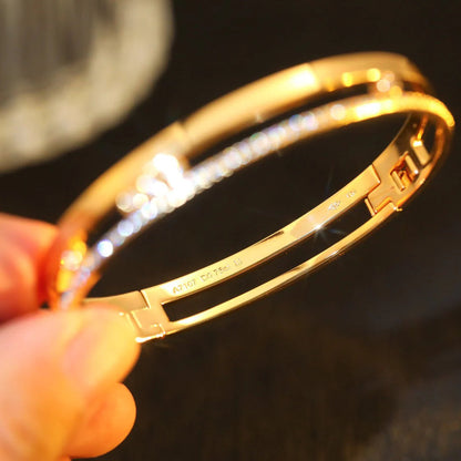 [ELAN LUXE]Move Romane Diamond Bangle Bracelet