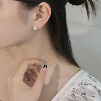 [ELAN LUXE]Delicate Pearl Earrings