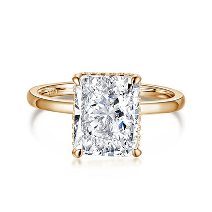 [ELAN LUXE]4.0 Carat Ornate Enchanting Radiand Cut Banquet Ring