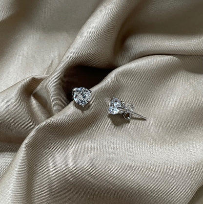 [ELAN LUXE]Dainty Round Shape Earrings