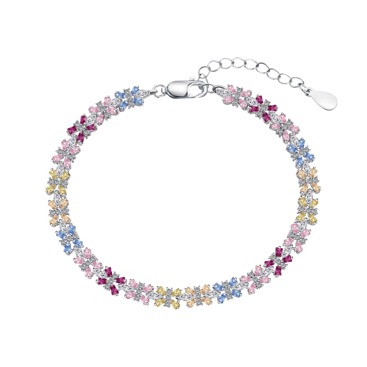 [ELAN LUXE]Unique Colorful Butterfly Shape Party Bracelet